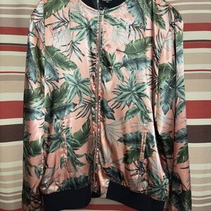 Forever 21 Tropical Bomber Jacket – Men’s Large – Signed by Plane Jane (RPDR)
